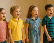 کلاس بازی های آوازین در مهدکودک مهر سپهر