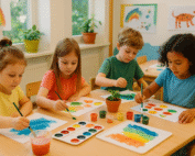 کلاس قلم‌موهای جادویی