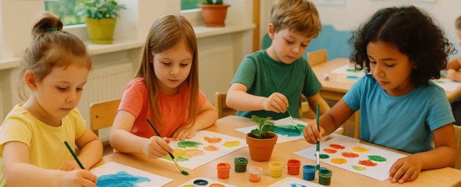 کلاس قلم‌موهای جادویی